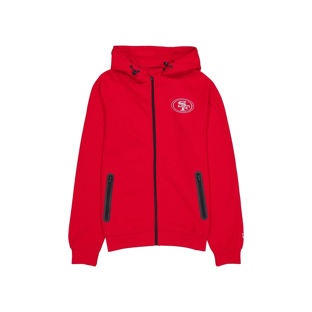 New Era San Francisco 49ers Active Full-Zip Hoodie - Size 3XL